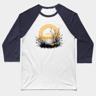 Sun-Kissed Blooms Baseball T-Shirt